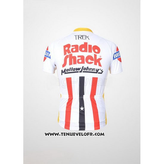 2011 Maillot Ciclismo Radioshack Champion Etats Unis Manches Courtes et Cuissard